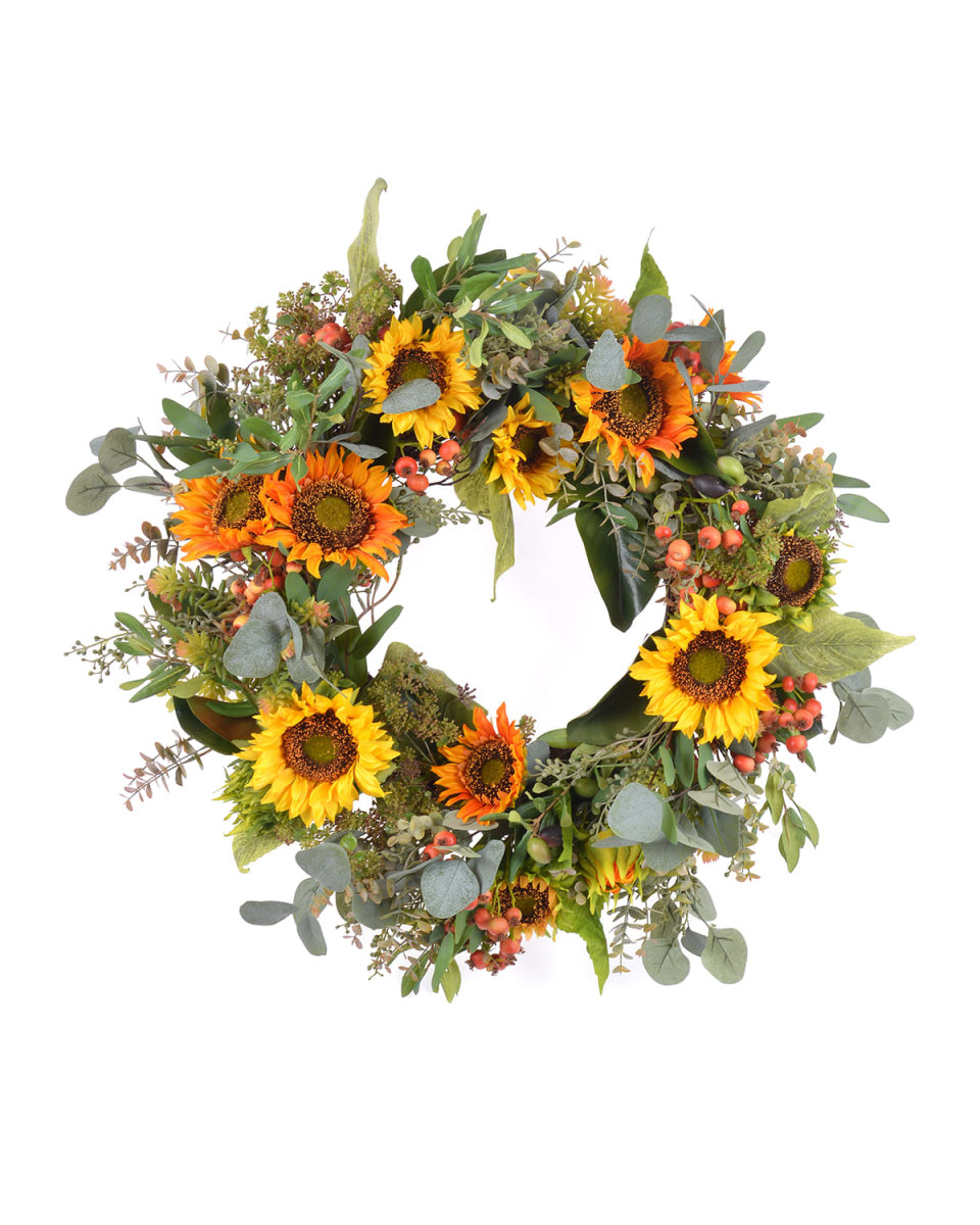 Sunflower Wreath